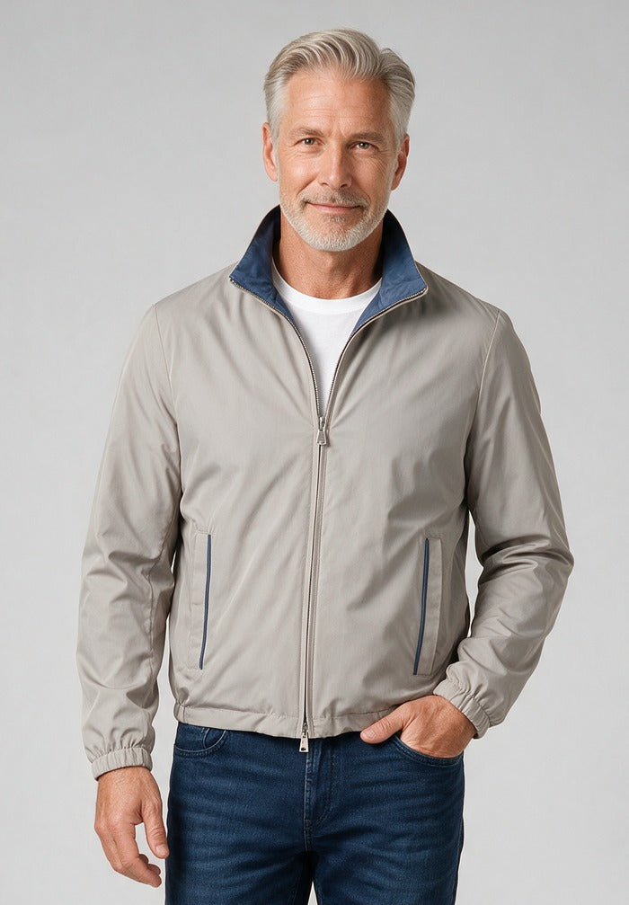 Typhoon Platinum Reversible Jacket — model detail