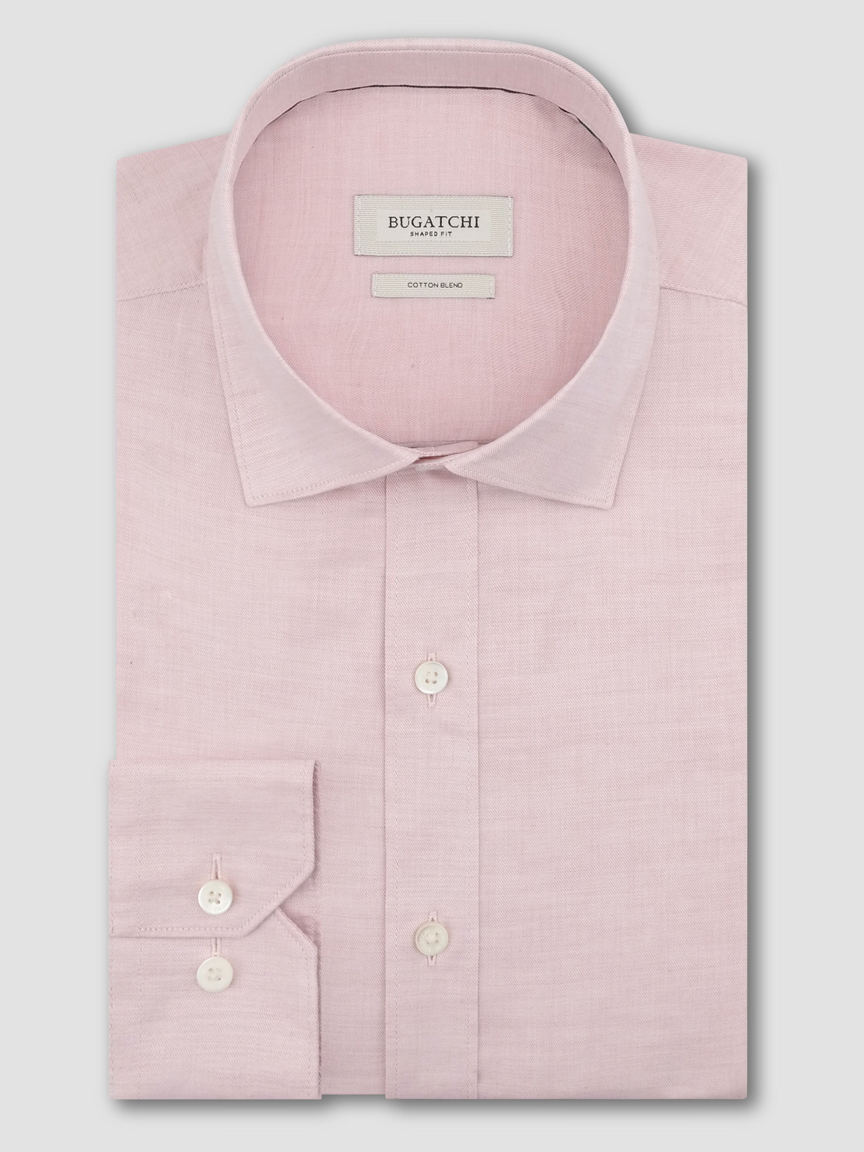 Bugatchi L/S Axel Shirt, Dusty Pink