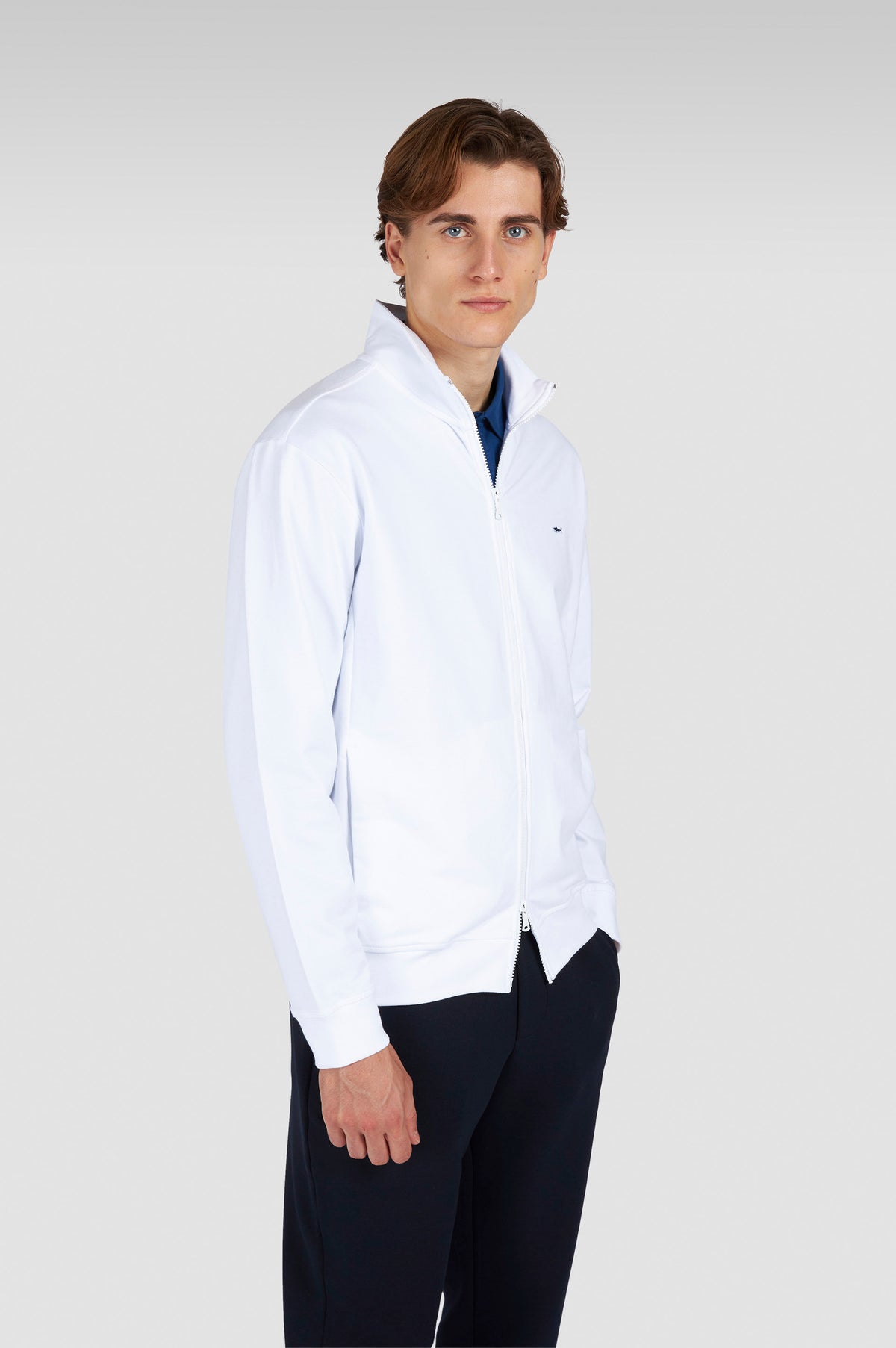 Paul & Shark Stretch Fleece Cotton Full Zip – view 4
