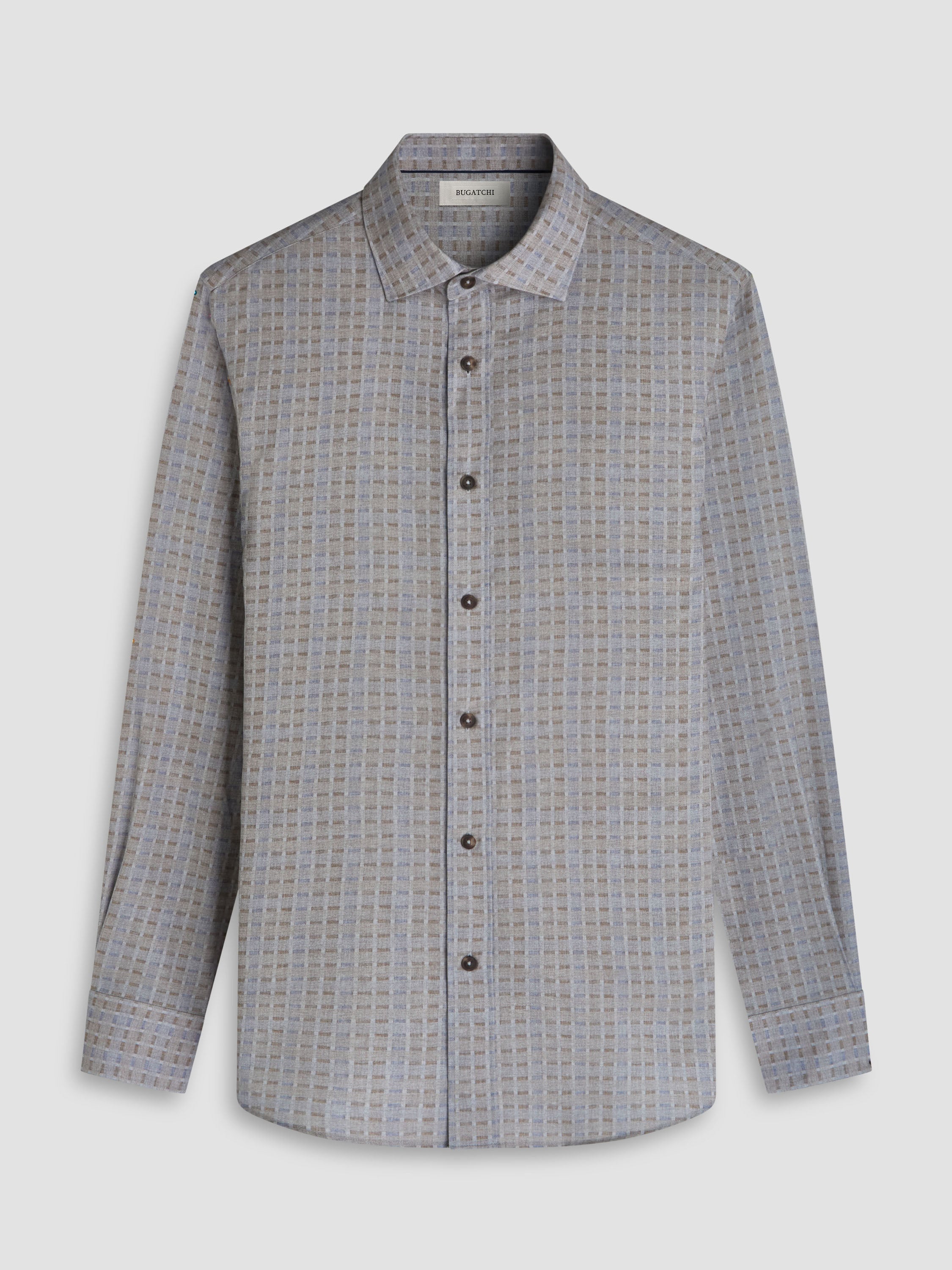 Bugatchi L/S Axel Woven Shaped