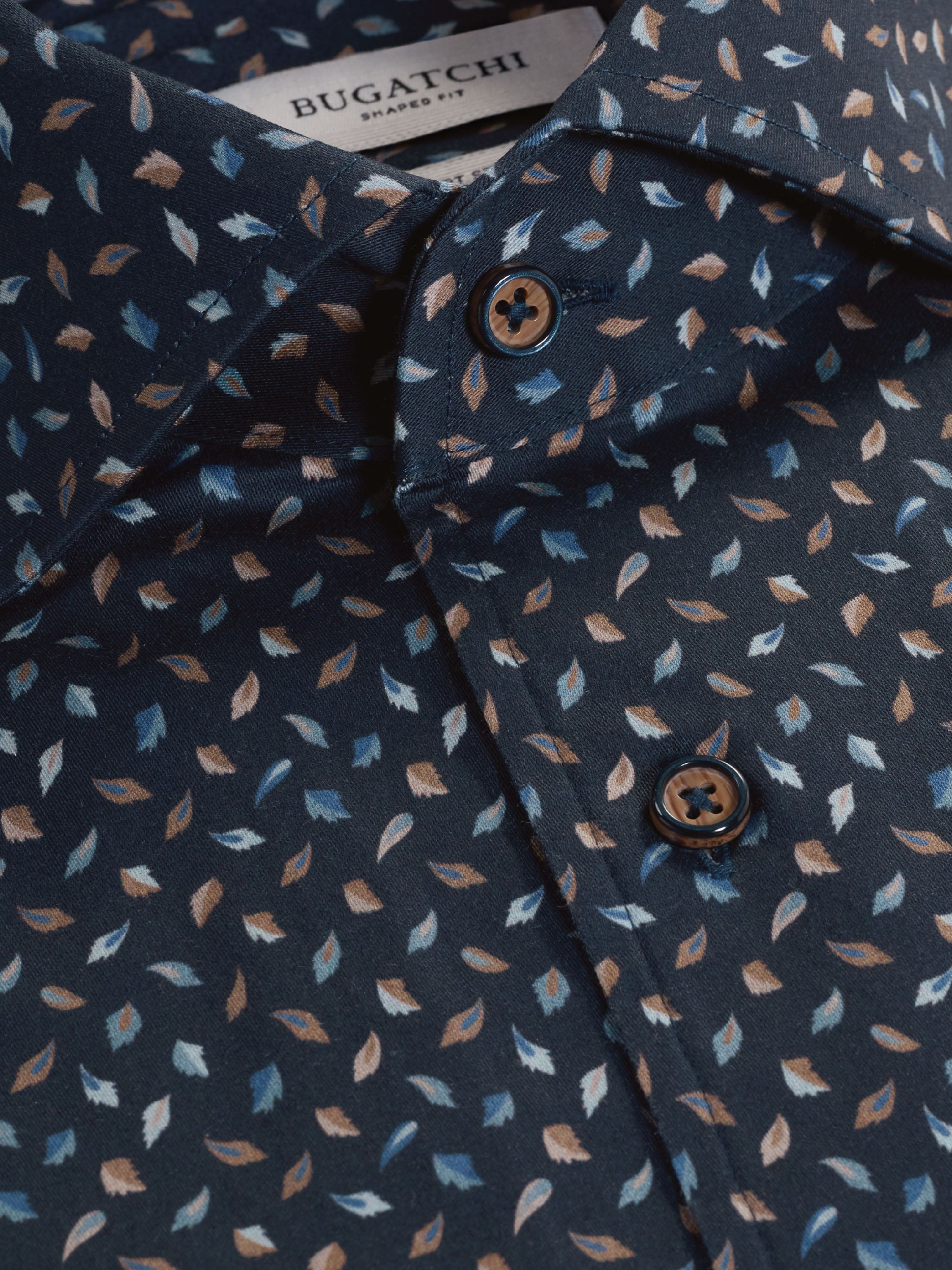 Bugatchi L/S Alvin Woven Shaped