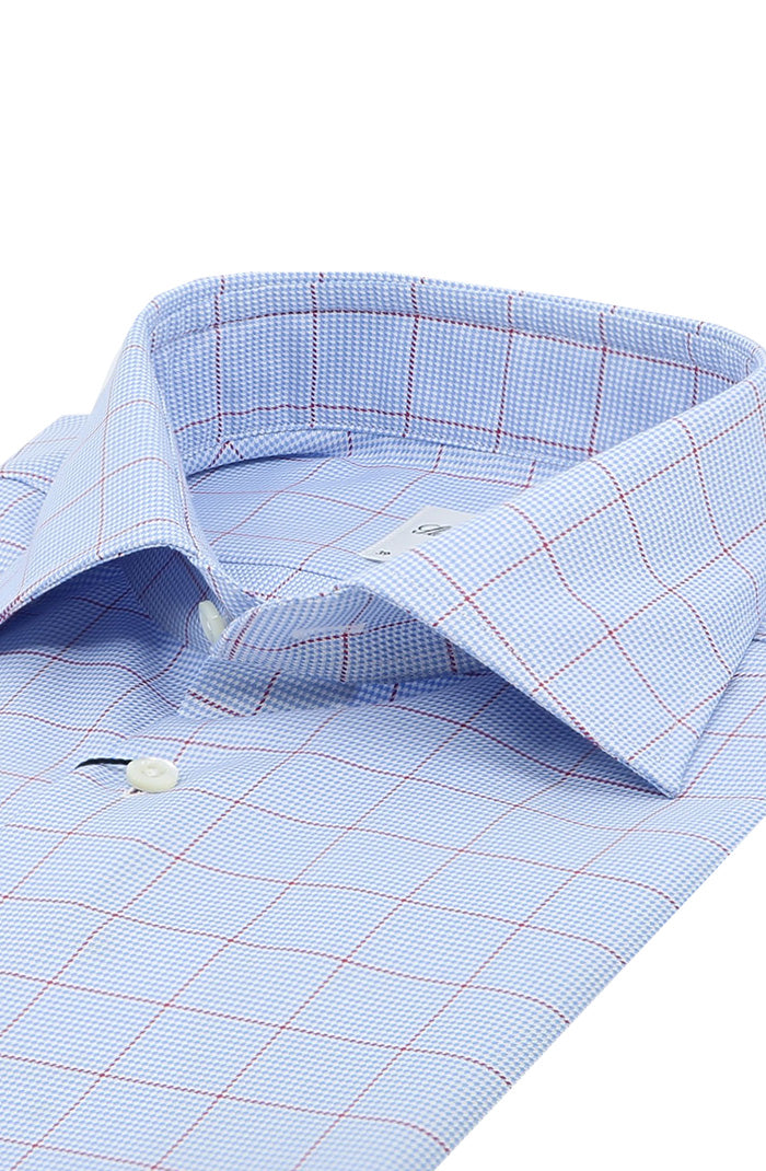 Stenstroms Long Sleeve Shirt For Men in Light Blue 02771 9074