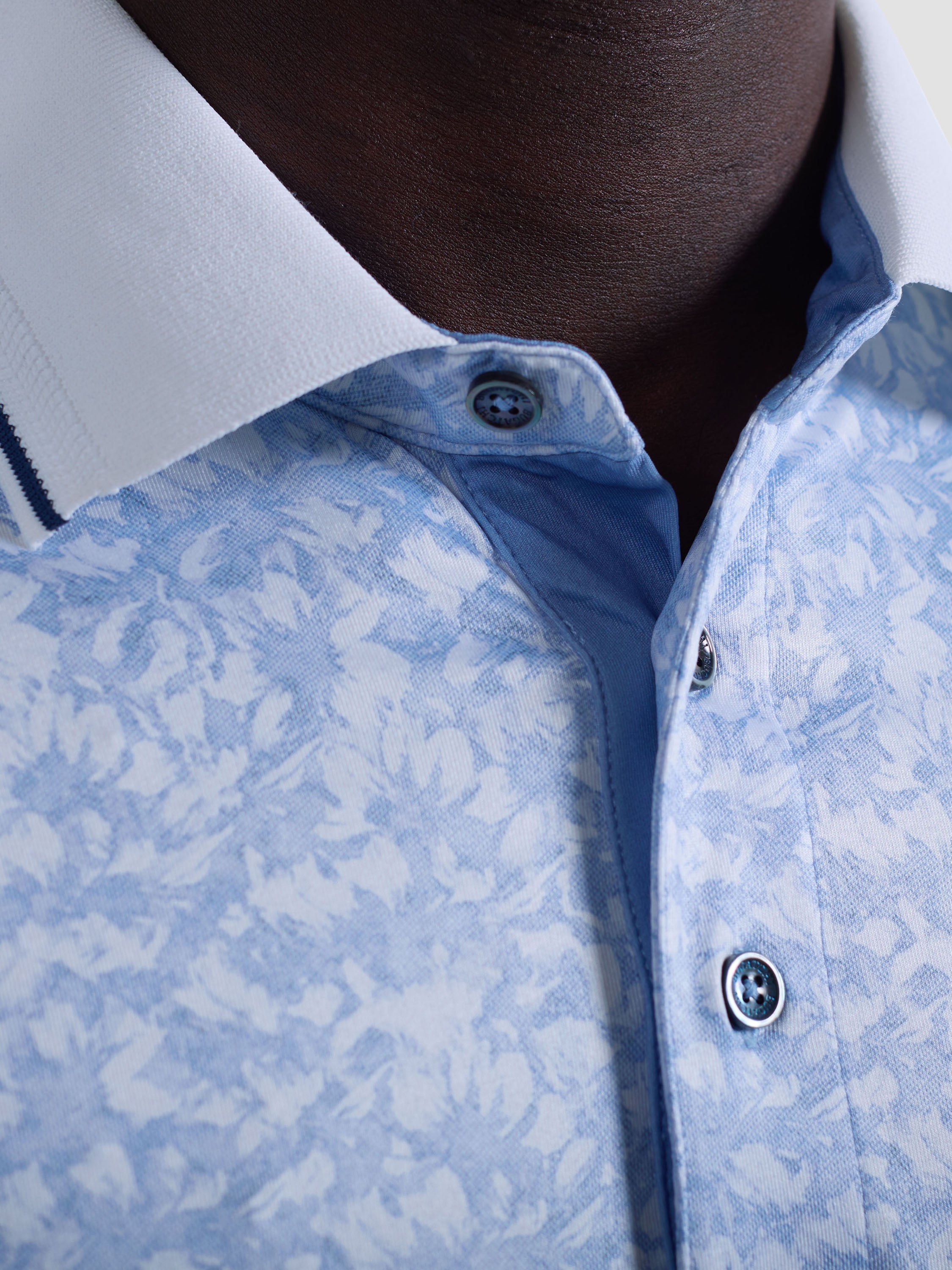 Bugatchi S/S Performance Polo