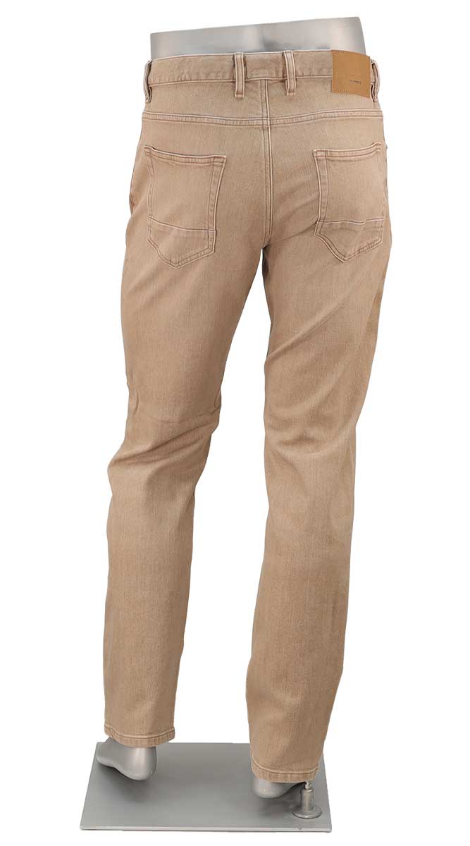 Alberto Bill Organic Denim, Tan