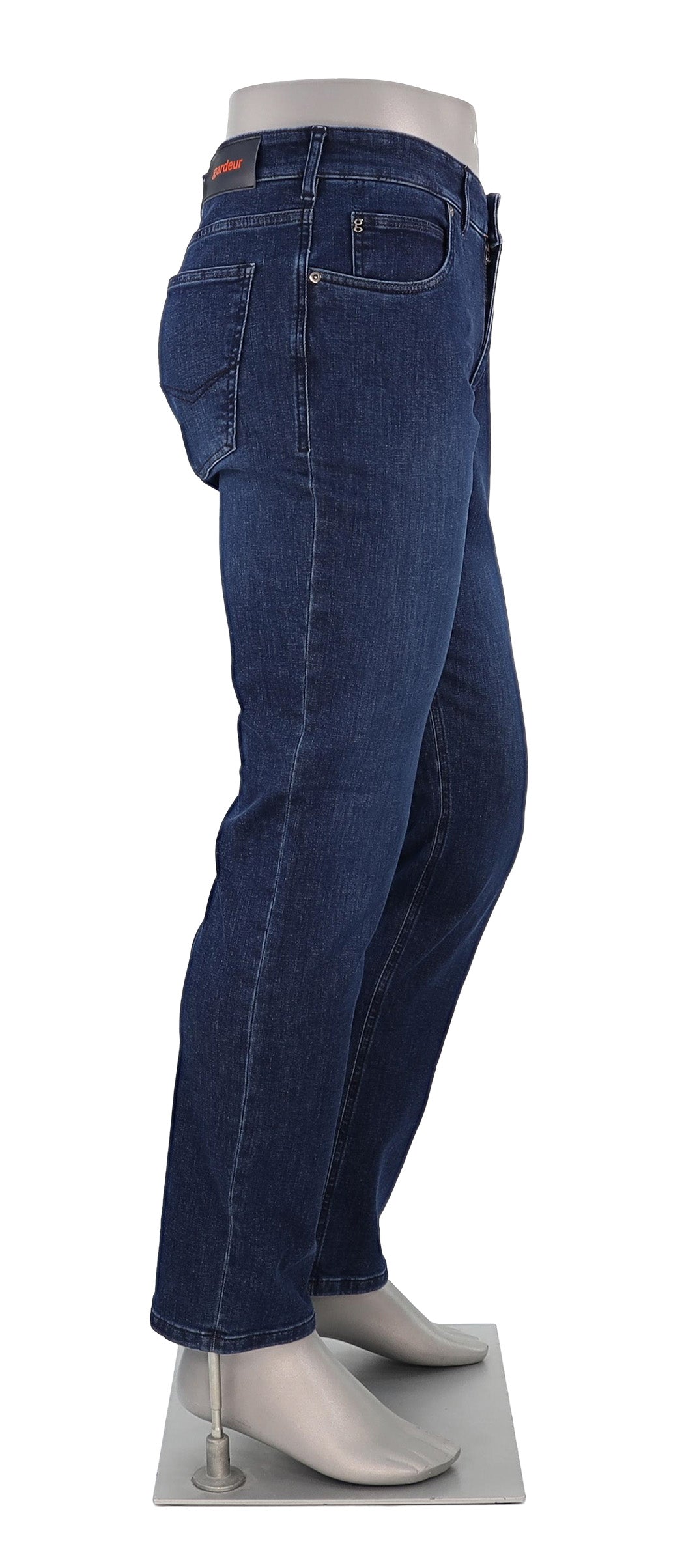 Gardeur Bradley Move Lite Pant in Dark Blue – side view