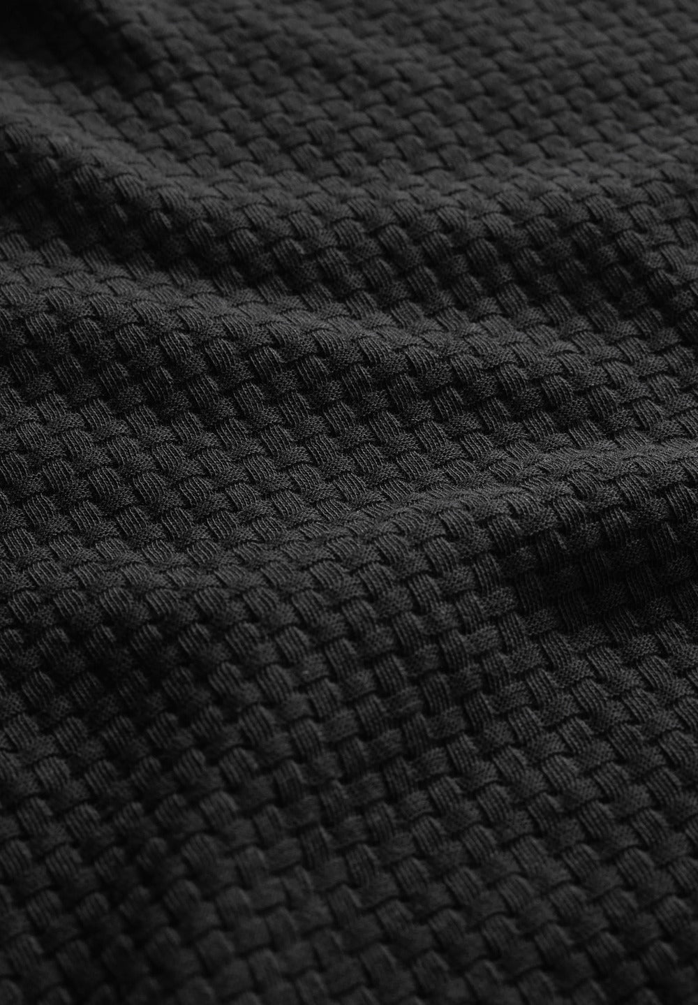 John Varvatos Zack Johnny Collar Polo, Black – view 4