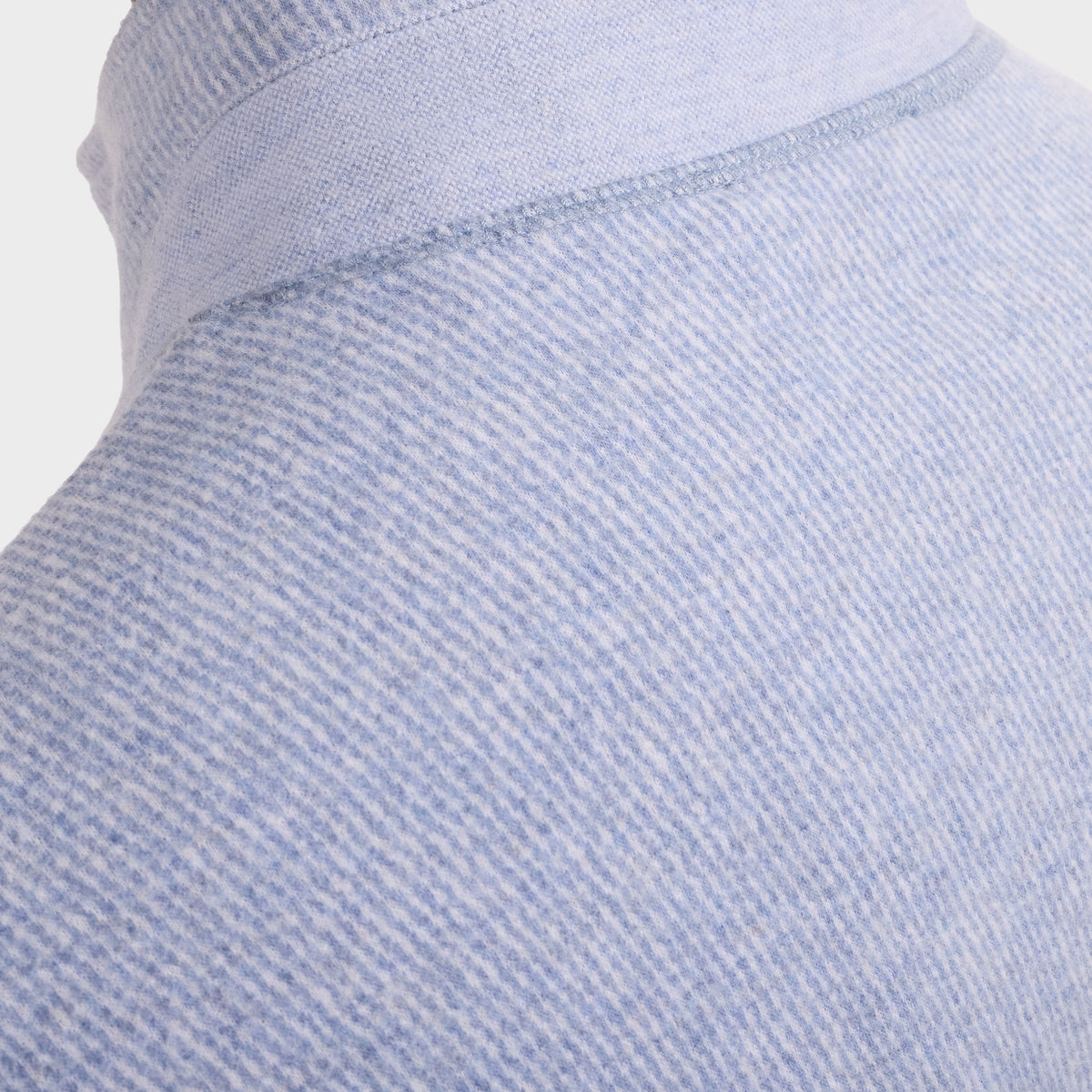Bugatchi L/S Quarter-Zip Knit, Steel – view 5