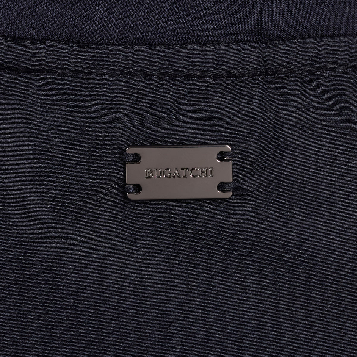 Bugatchi Soft Touch Quarter-Zip Knit, Navy – view 5