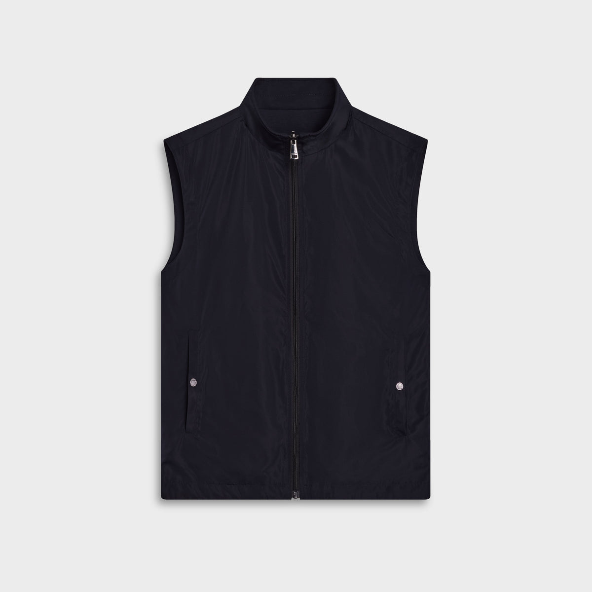 Bugatchi Soft Touch Knit Vest, Navy – view 4