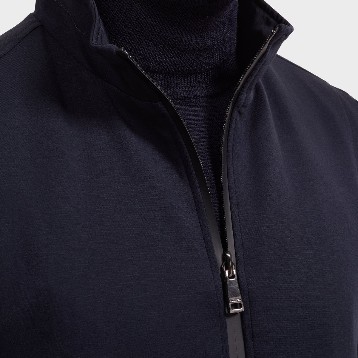Bugatchi Soft Touch Knit Vest, Navy – view 5