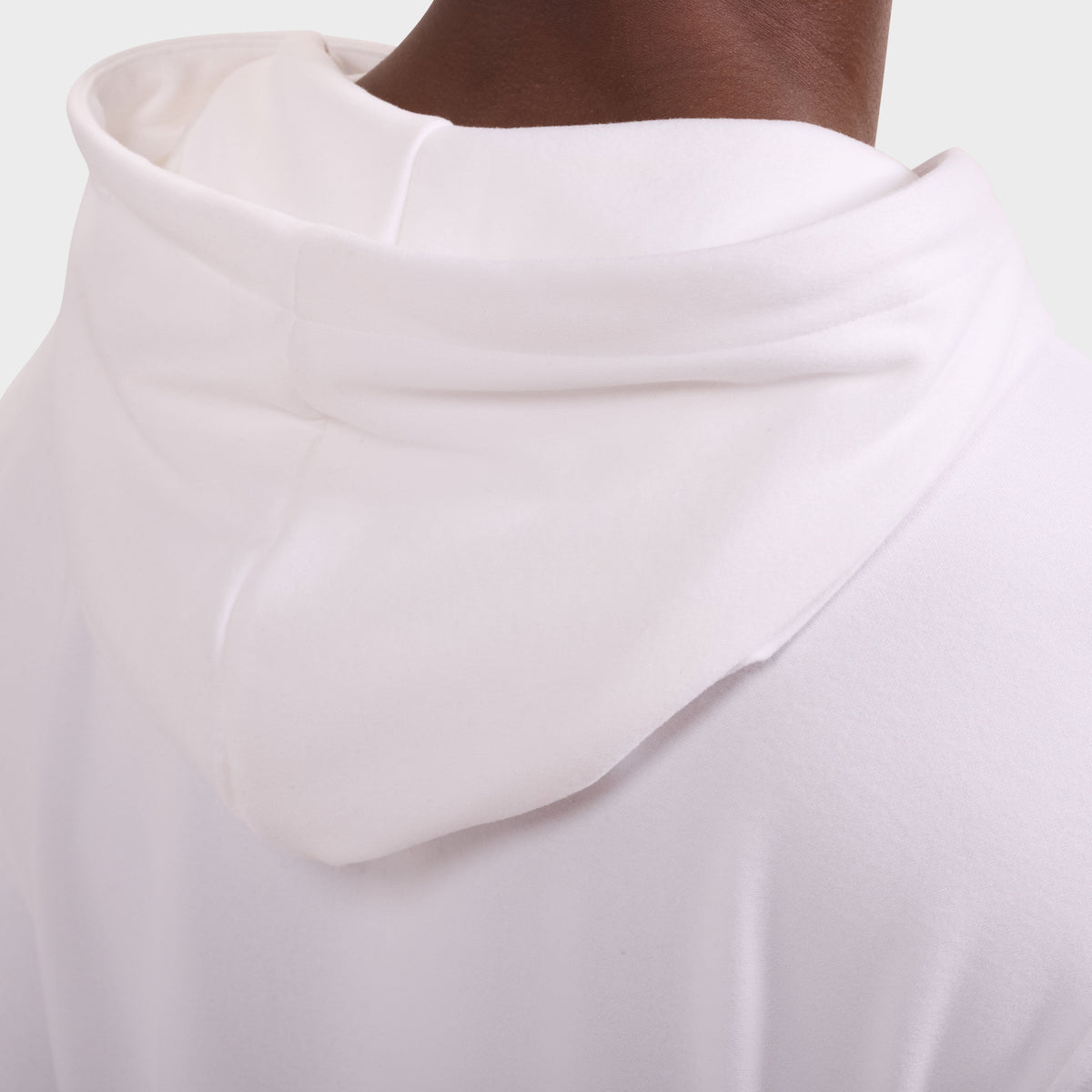 Bugatchi L/S Hoodie, White – view 6