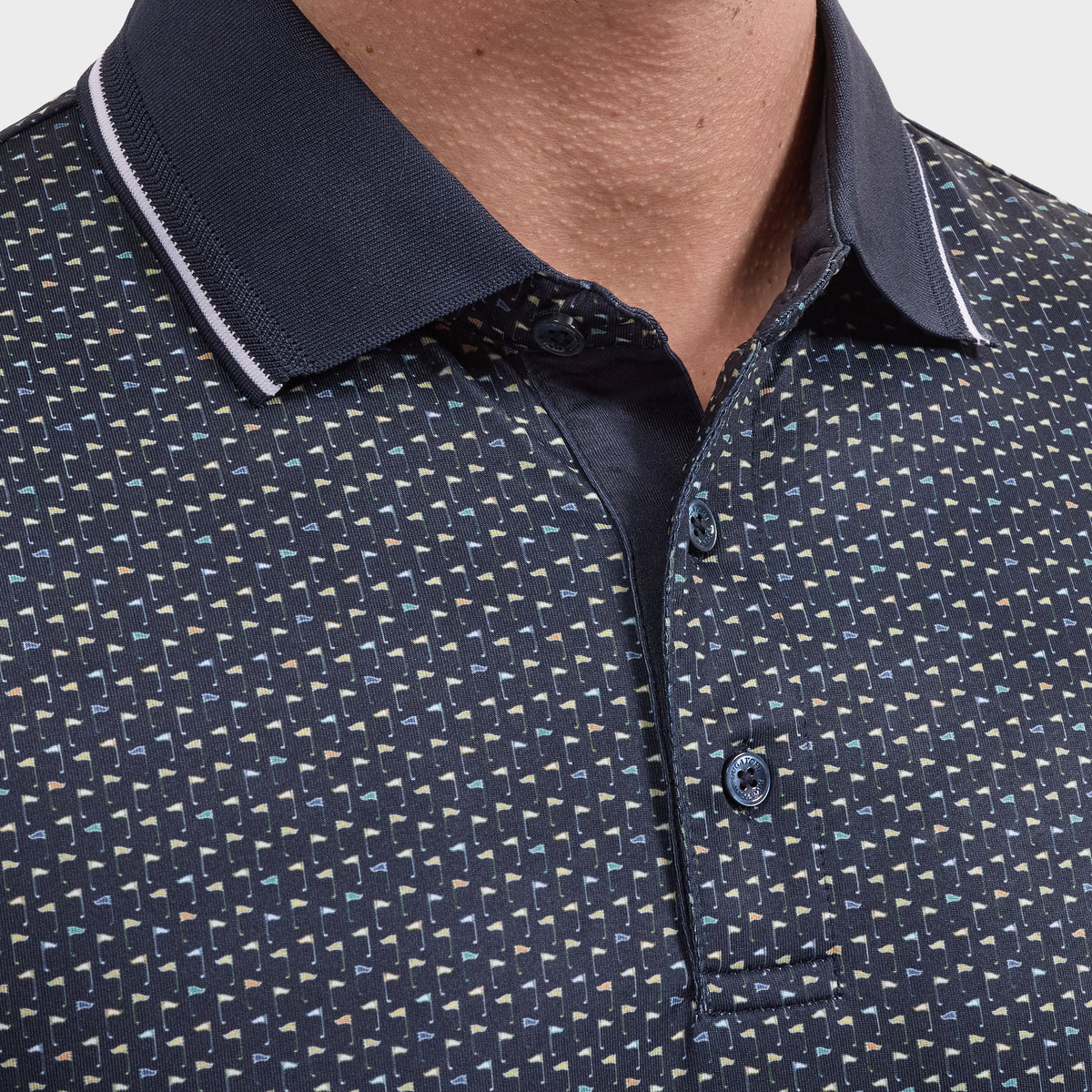 Bugatchi S/S Harlan Polo, Navy – view 4