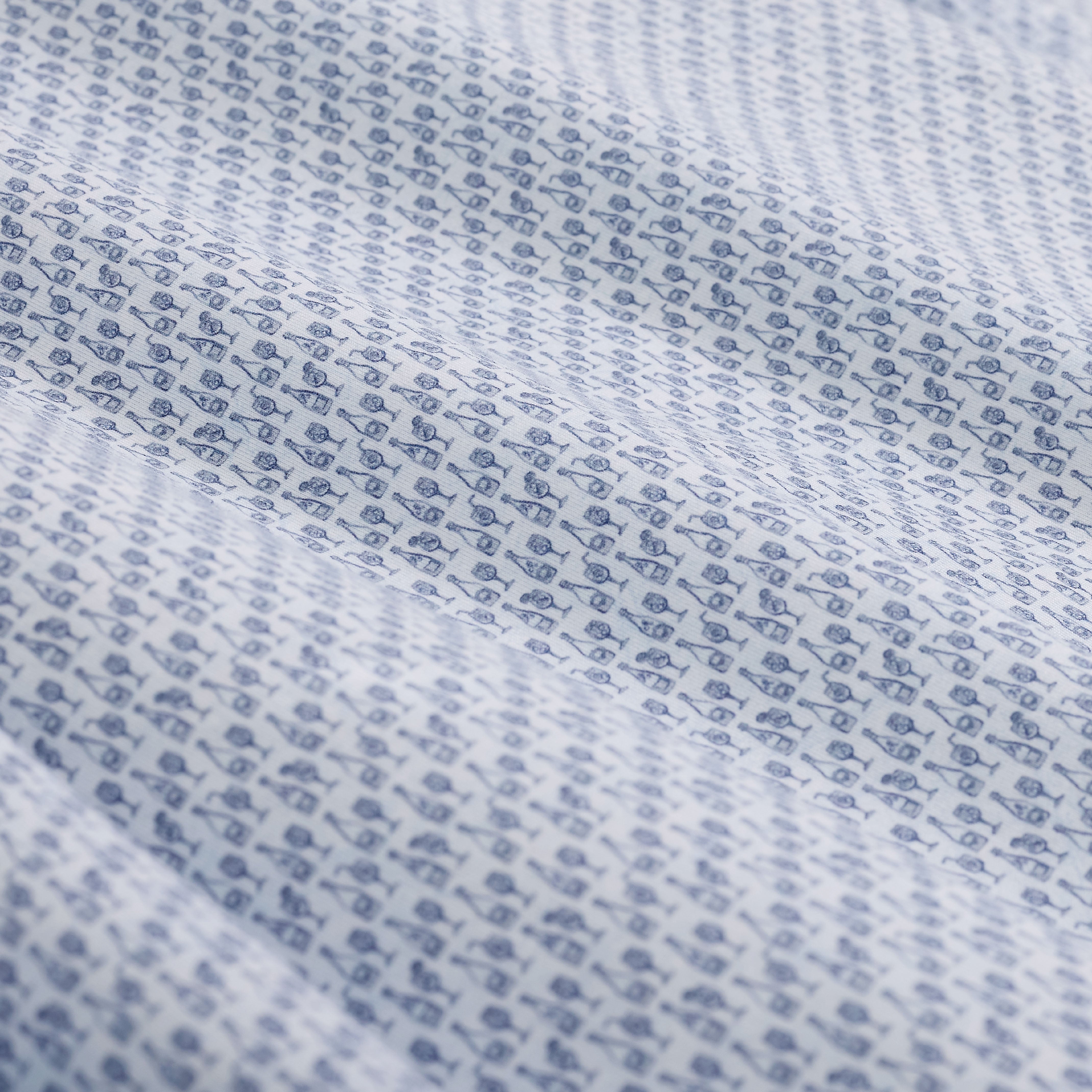 Bugatchi Ooohcotton S/S Miles Shirt, Air Blue – view 3