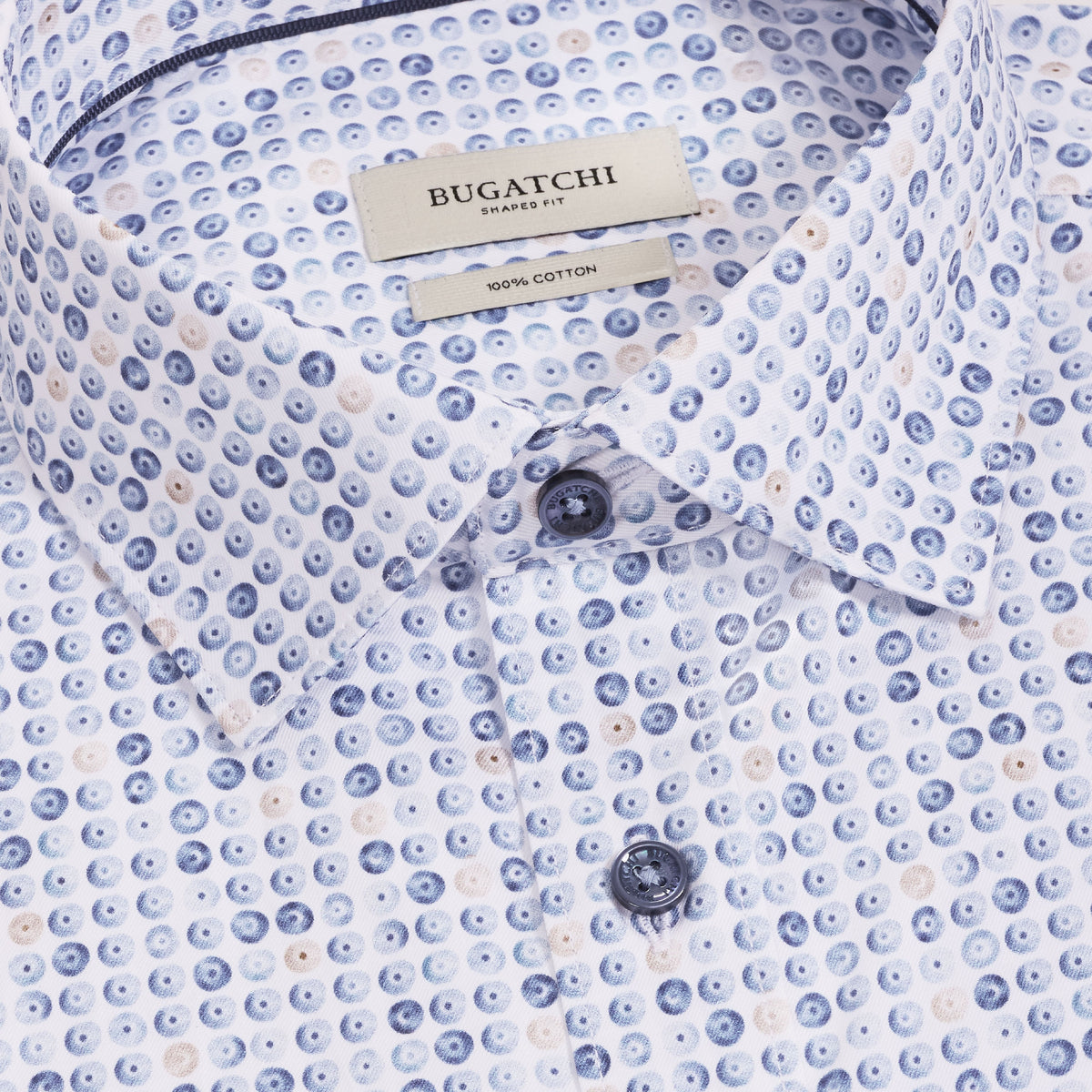 Bugatchi L/S Axel Shirt, Air Blue – view 5