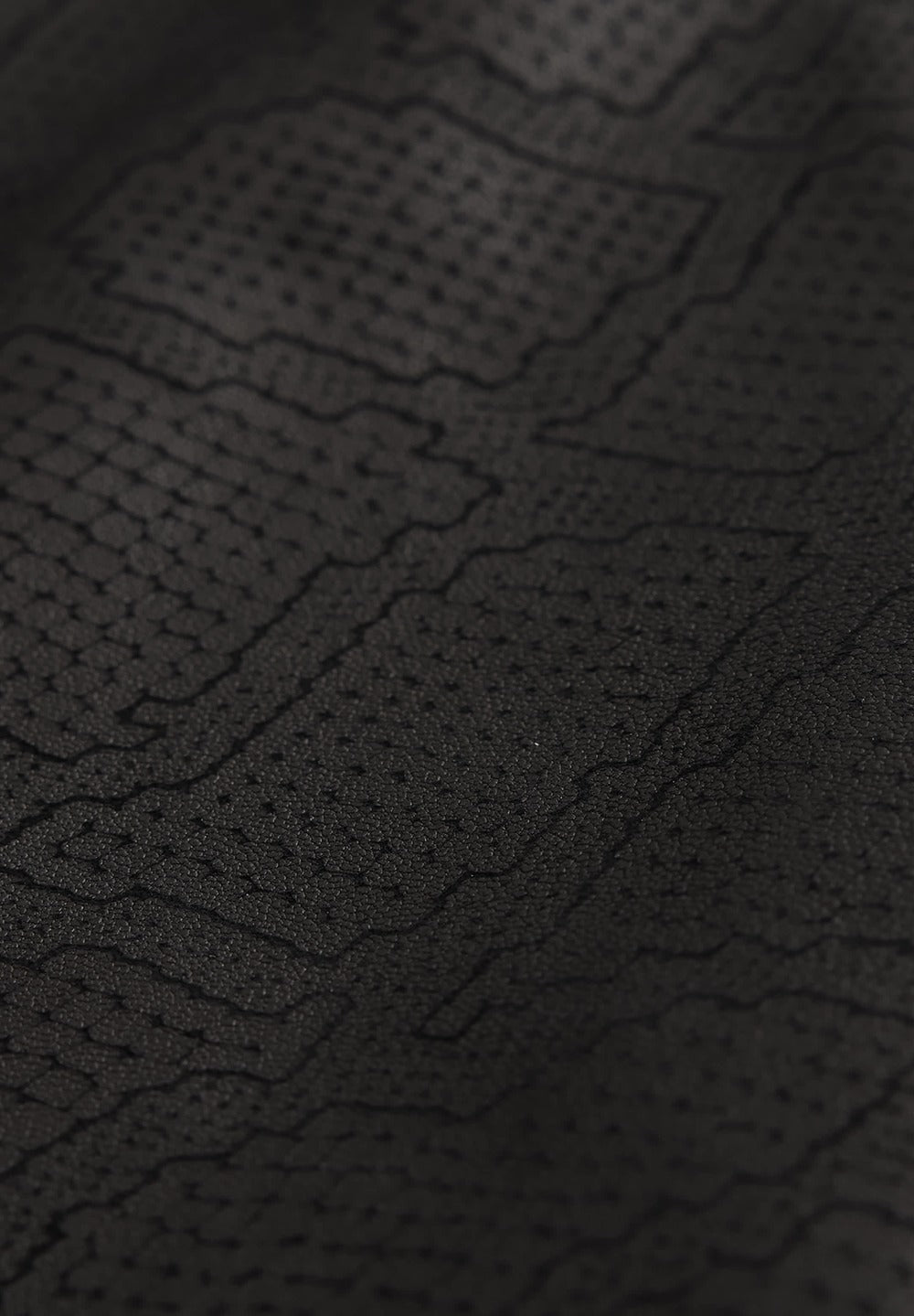John Varvatos Sage Leather Shirt Jacket, Black – view 4