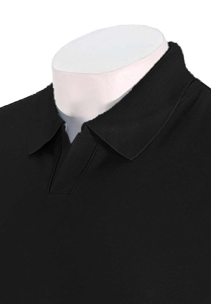 VINCE MILANO L/S JOHNNY COLLAR, Black