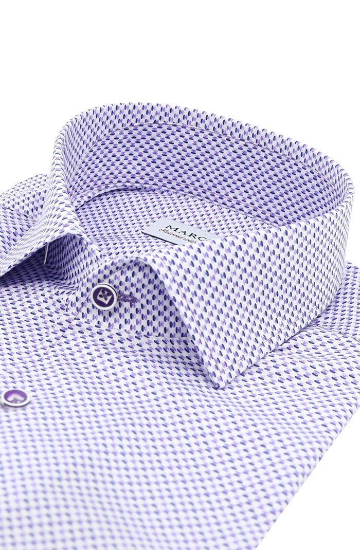 Marcello Long Sleeve Shirt, Lilac