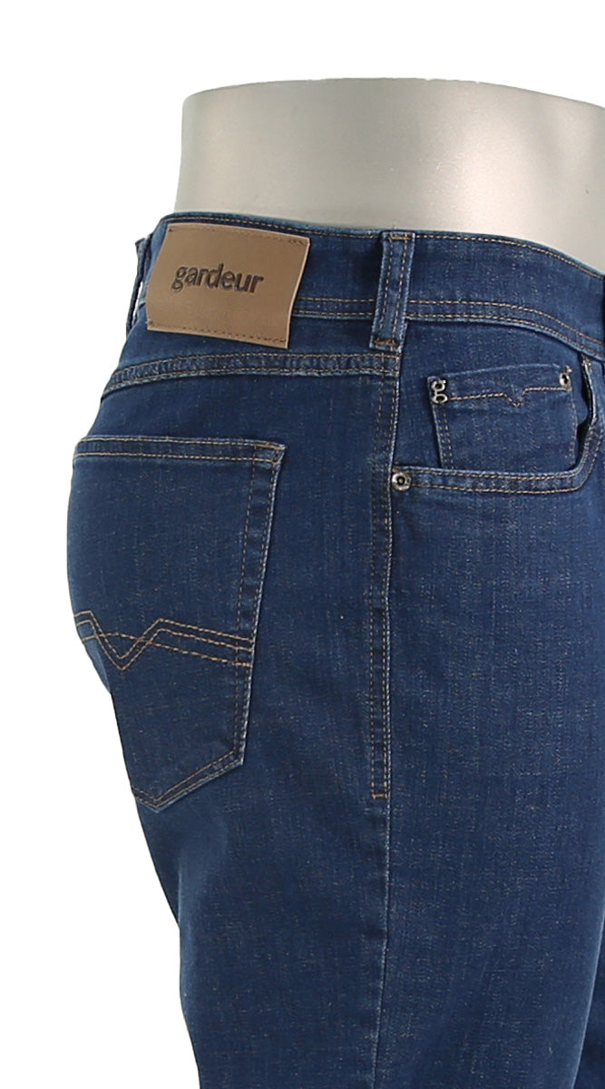 Gardeur Pants from the Nevio collection Men's Blue Jeans - Pockets View