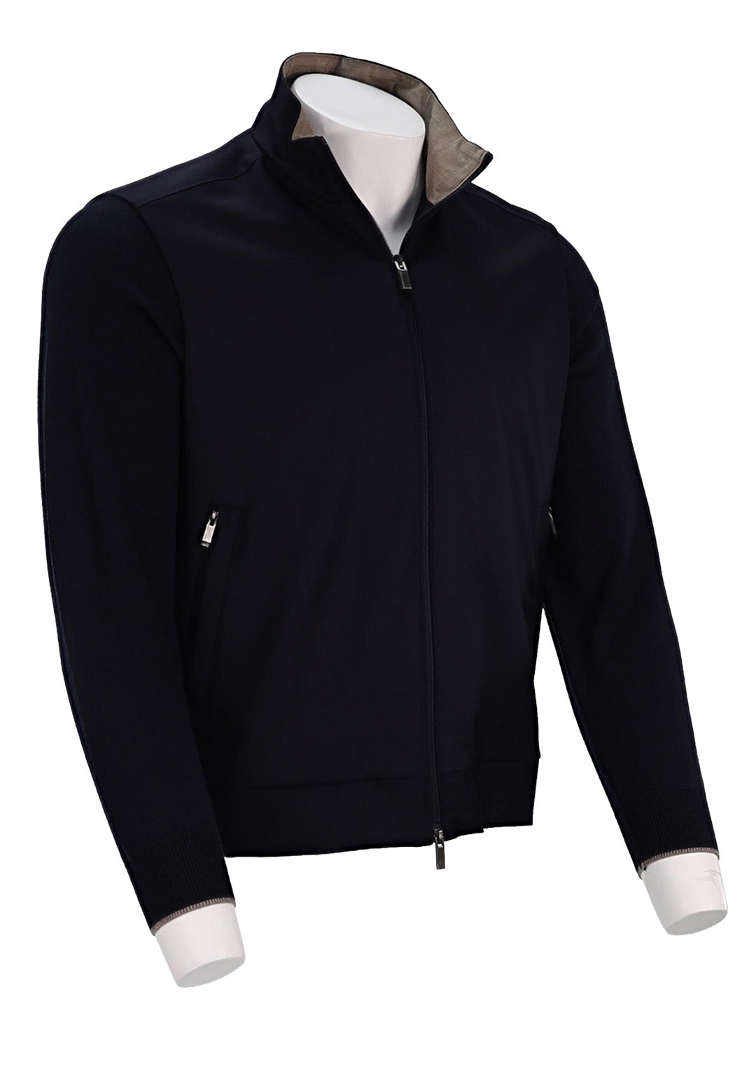 Paul & Shark Full Zip Sweater, Navy