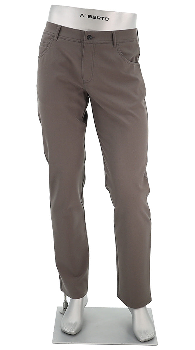 Alberto Stone Ceramica Pants, Taupe | Mondo Uomo Naples FL