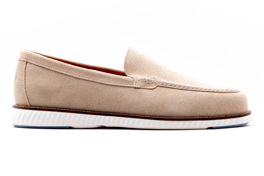 Martin Dingman Countryaire Venetian Close Up View For Men in Bone