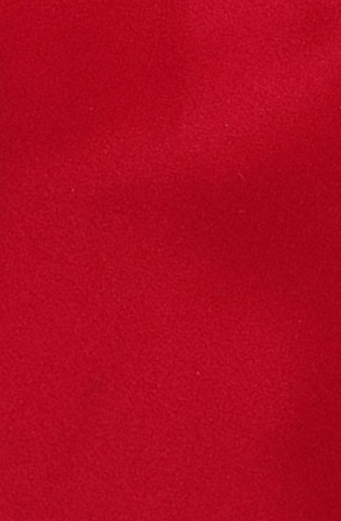 Italo Ferretti Silk Tie, Red Satin Solid