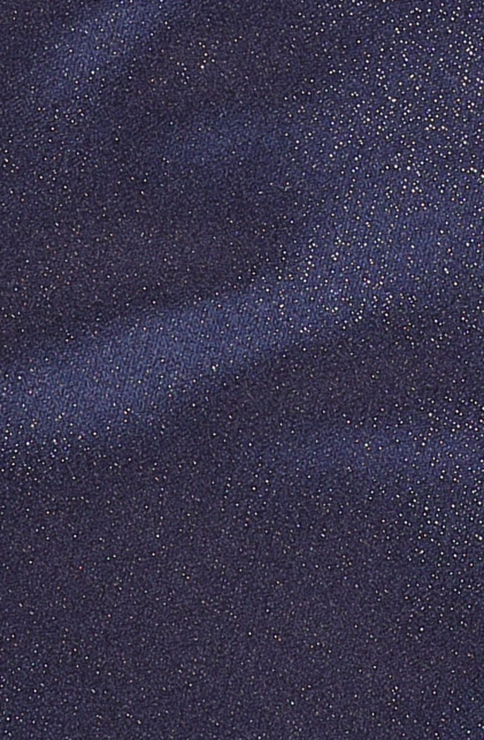 Italo Ferretti Silk Tie, Navy Shimmer Solid