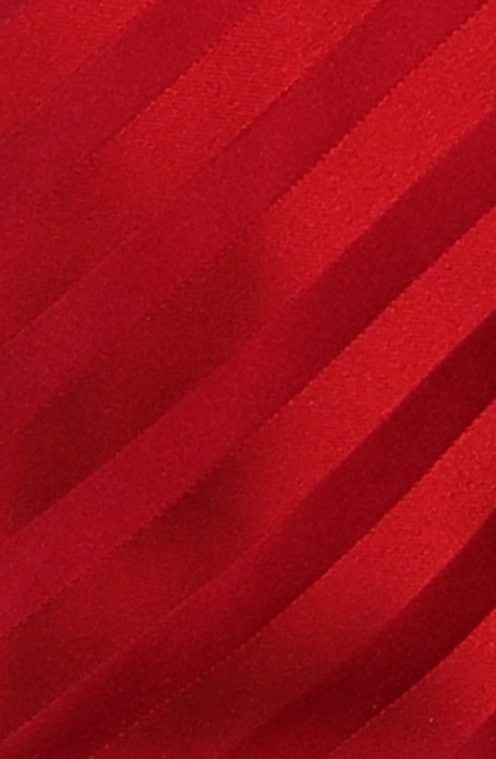 Italo Ferretti Silk Tie, Red Shadow Stripe