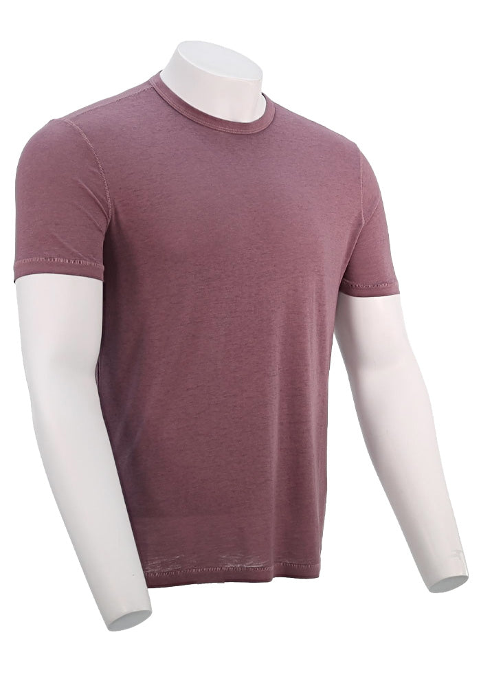 John Varvatos S/S Burnout Crew, Purple Sand