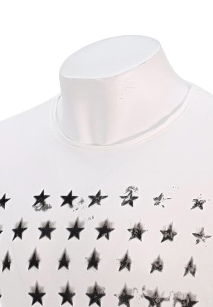 John Varvatos S/S Raw Edge T-Shirt, Salt