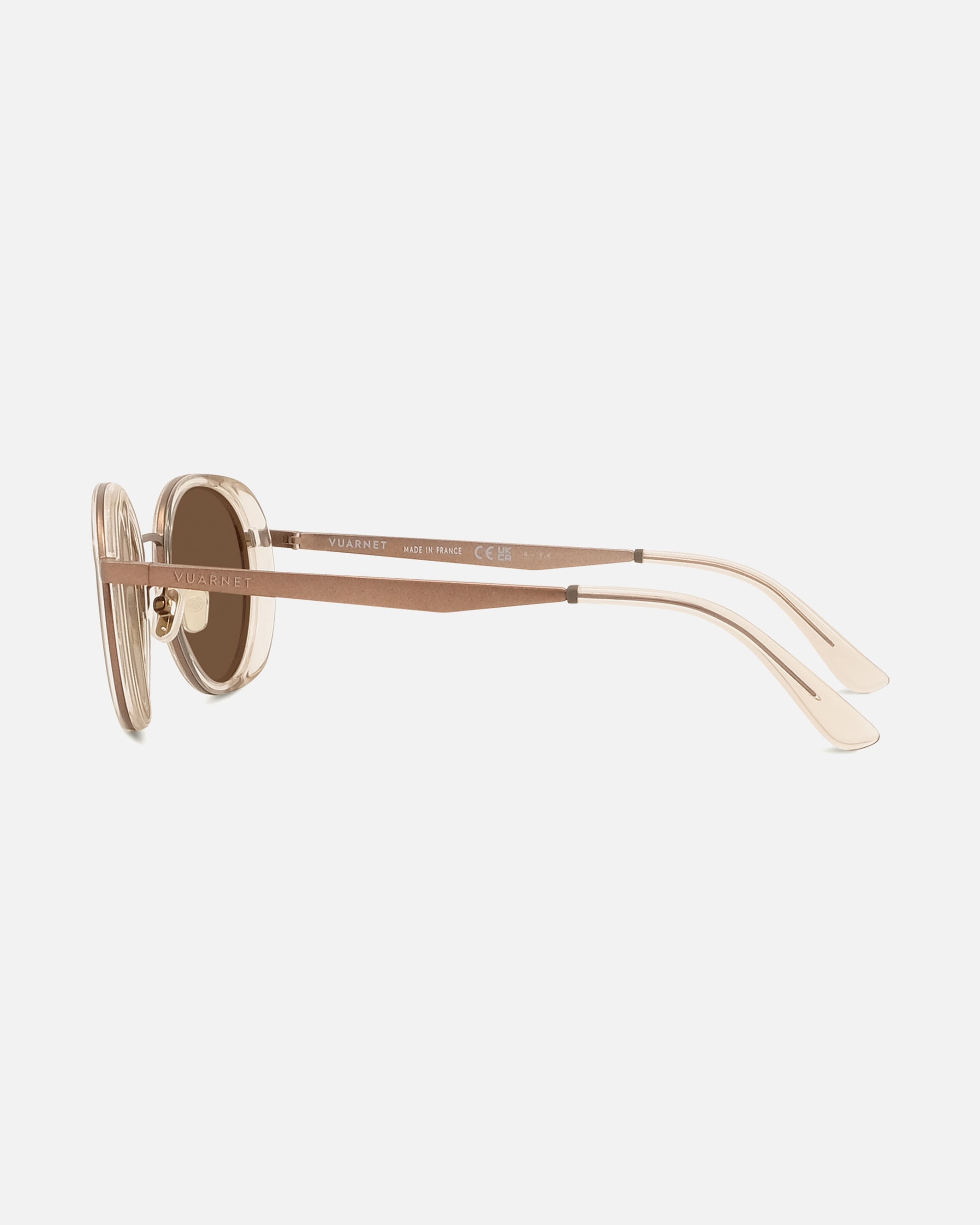 Vuarnet Edge 01 Sunglasses - Champagne / Pure Brown – view 2