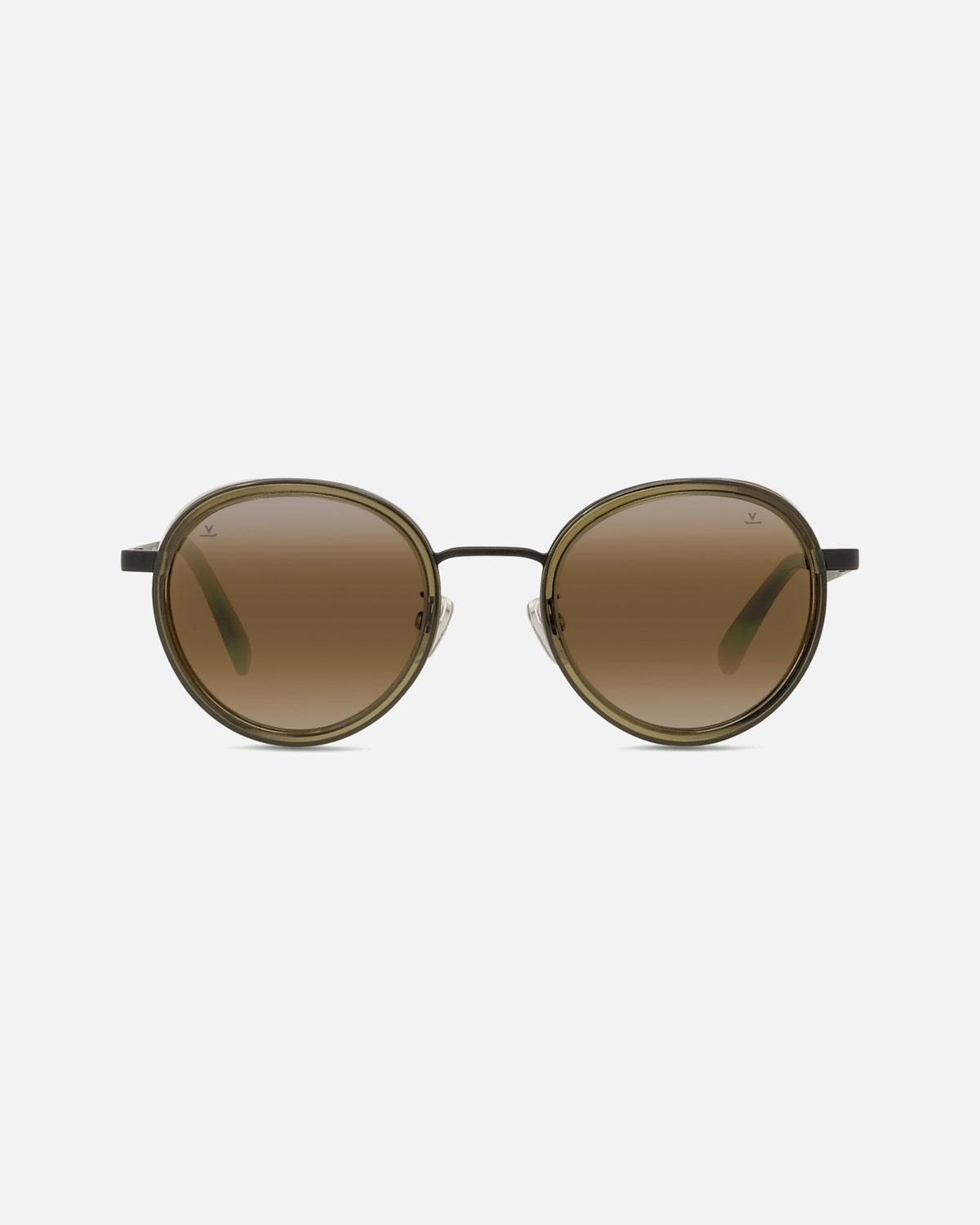 Vuarnet Edge 01 Sunglasses - Dark Green / Brownlynx | Mondo Uomo Naples FL