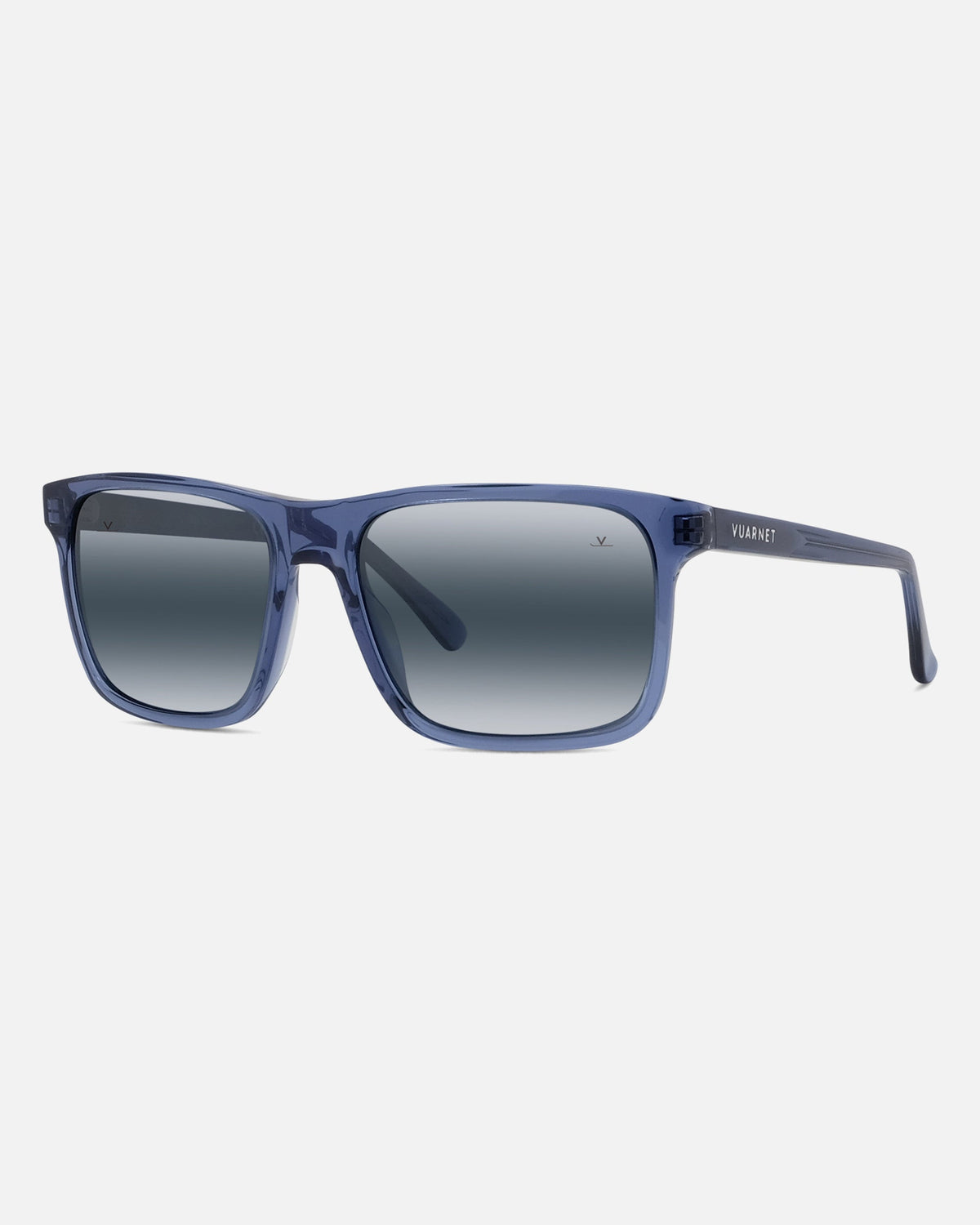 Vuarnet Belvedere 01 Sunglasses - Transparent Blue / Blue Polarlynx – view 3