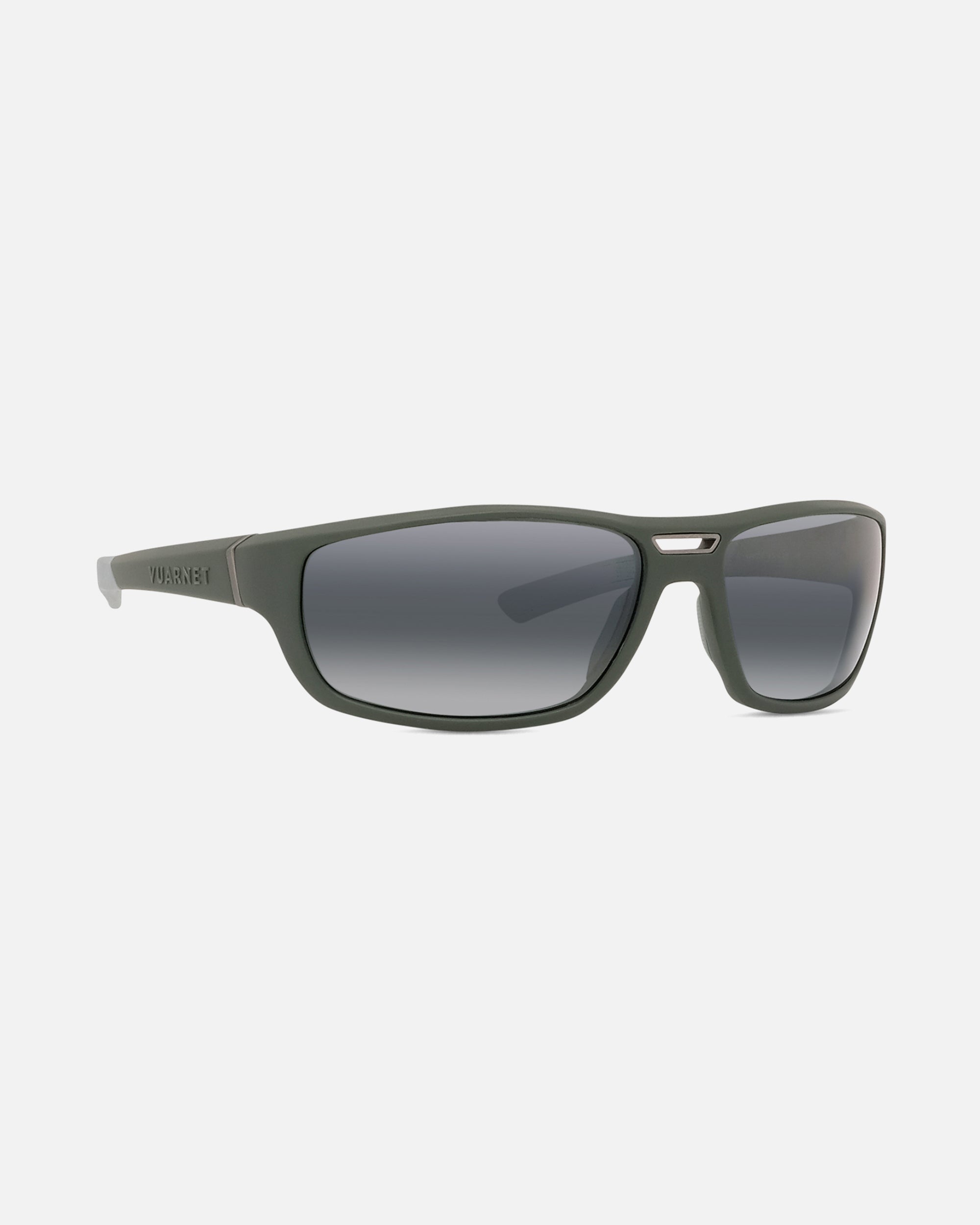 Vuarnet Racing 01 Sunglasses - Matte Dark Green / Grey Polarlynx – view 5
