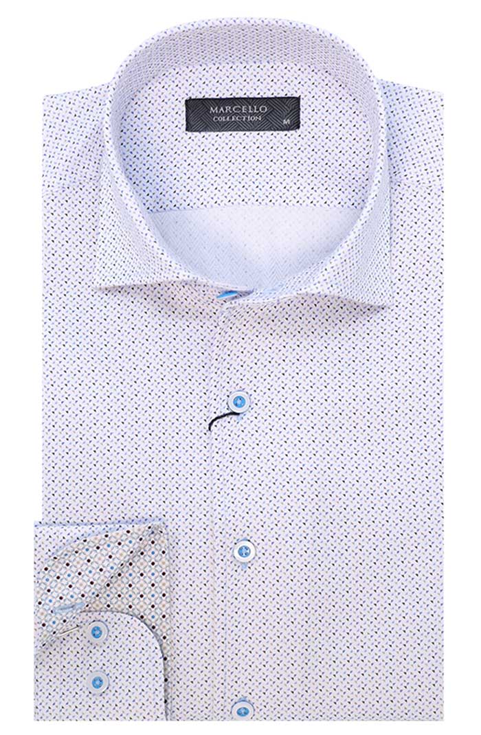 Marcello Floating Star Long Sleeve Shirt