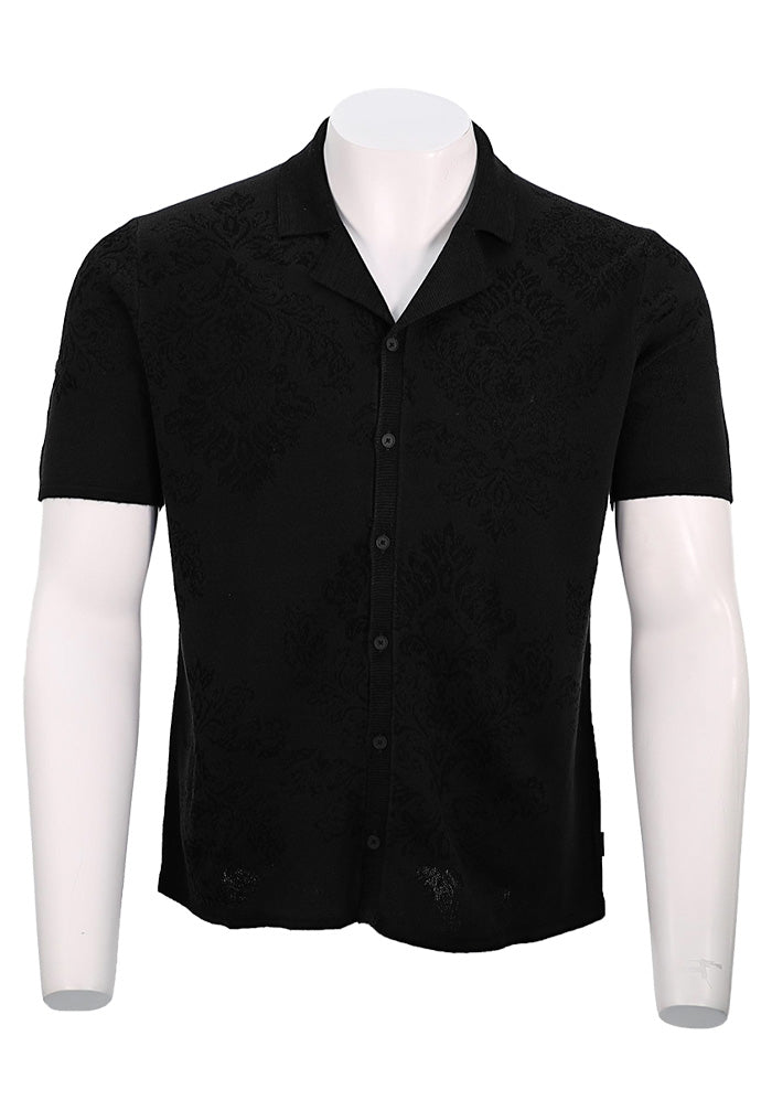 John Varvatos S/S Shirt, Black
