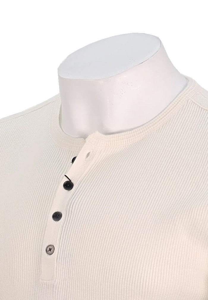 John Varvatos Long Sleeve Henley, SALT