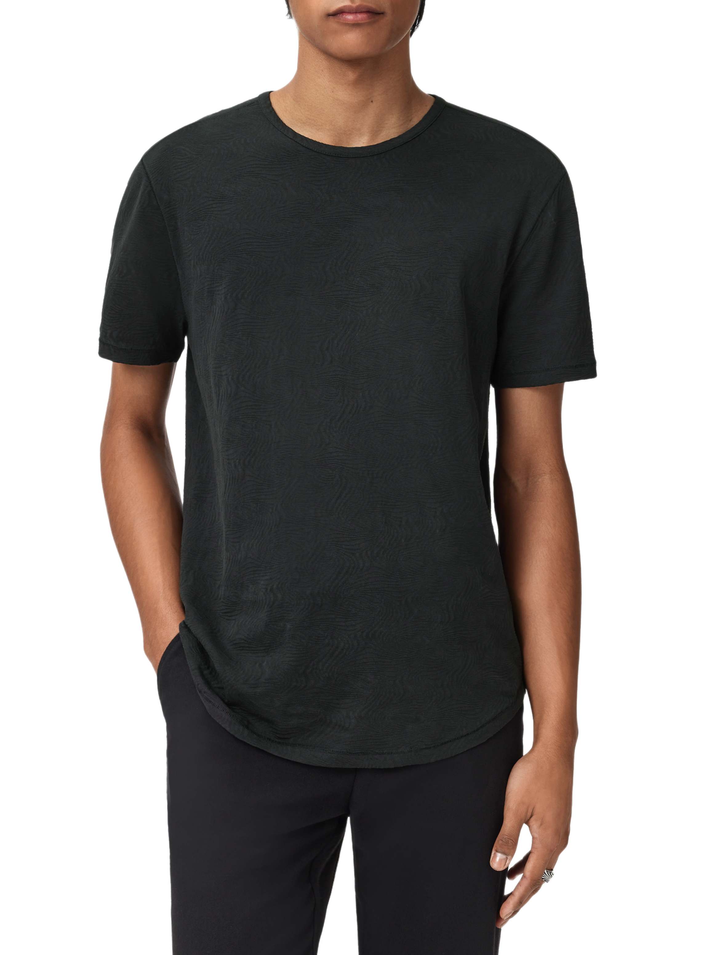 John Varvatos S/S Crew T-Shirt, Black