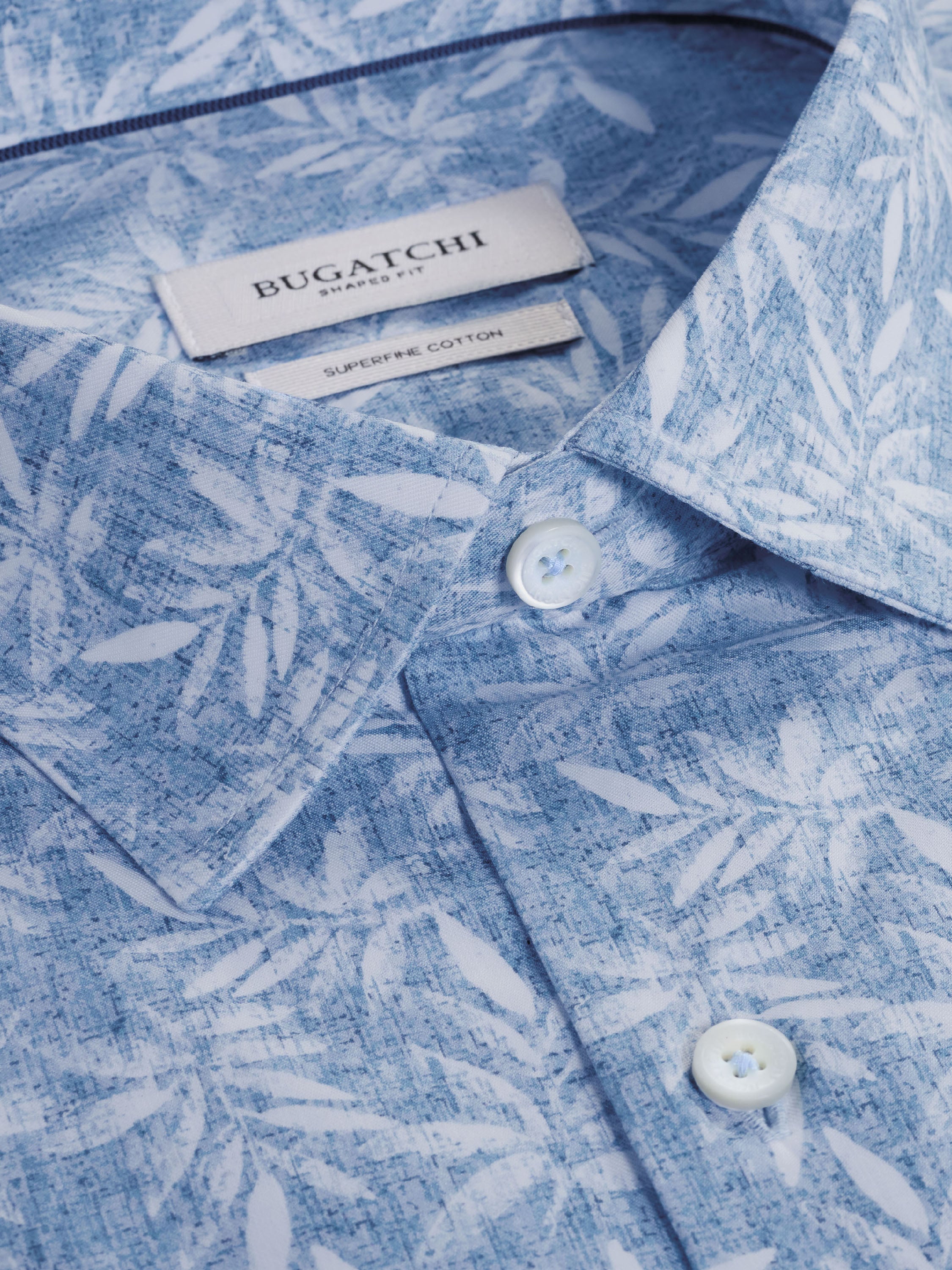 Bugatchi L/S Axel Woven Shaped