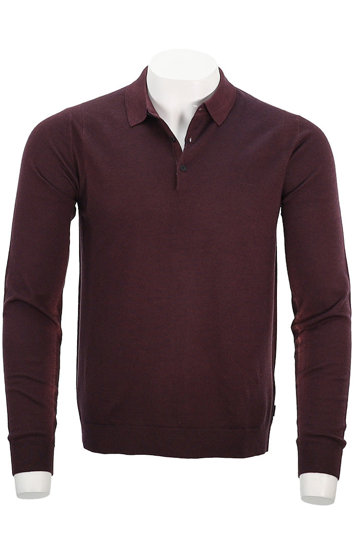 John Varvatos Gustave Magic Wash Sweater Polo