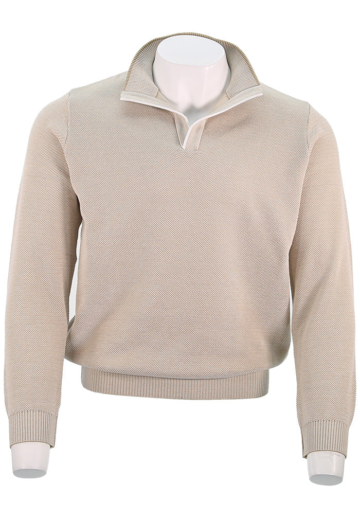 St Croix Open Mock Crystal Stitch  Almond