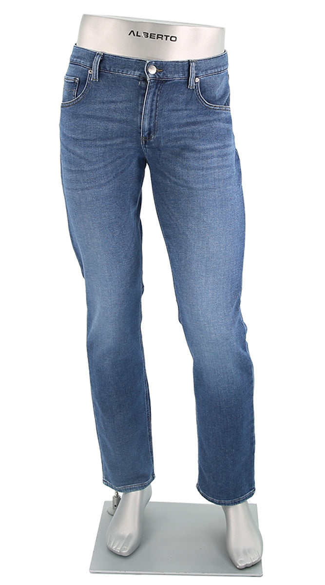 STONE JERSEY DENIM BLUE