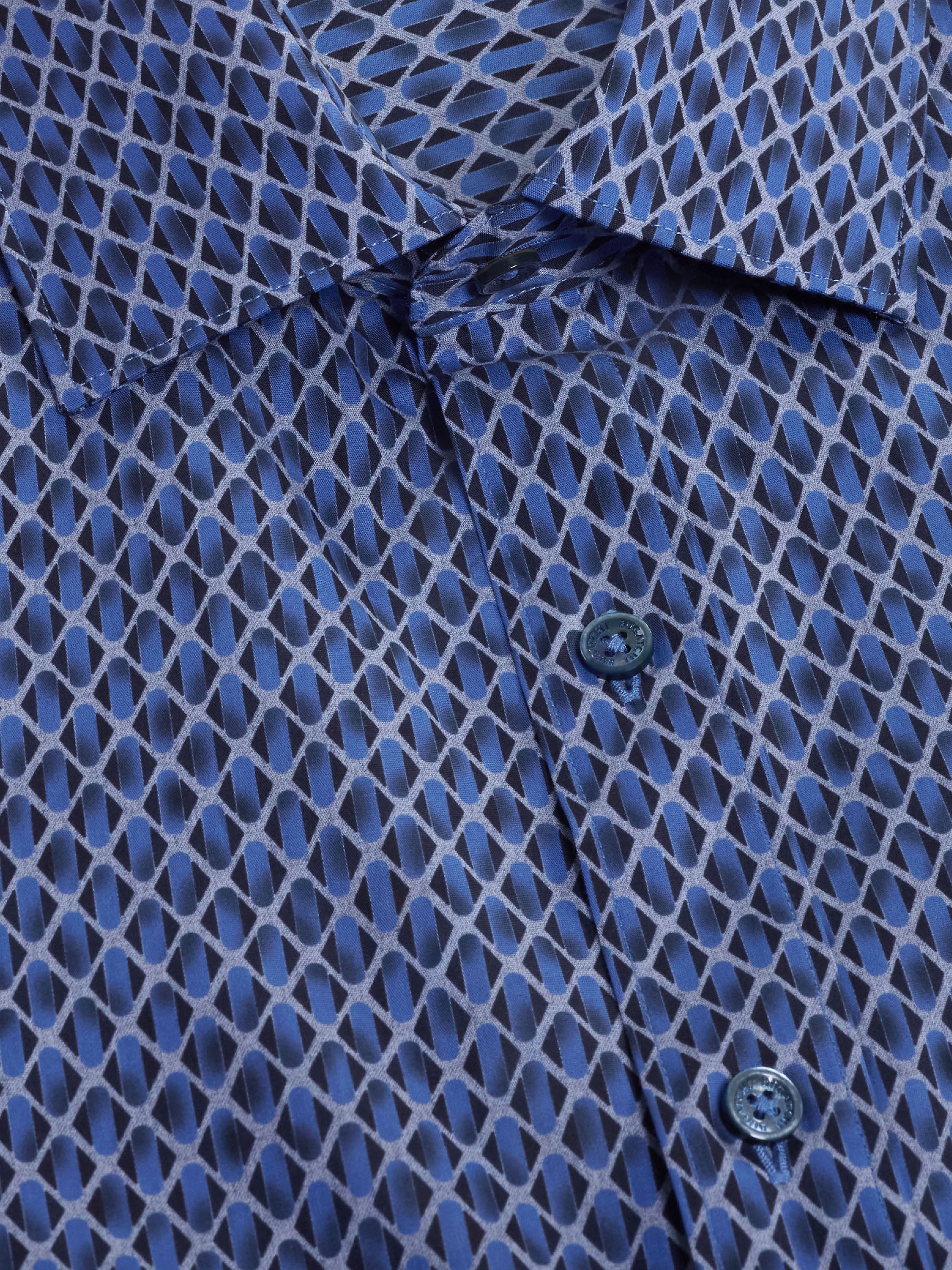 Bugatchi L/S Axel Woven Shaped