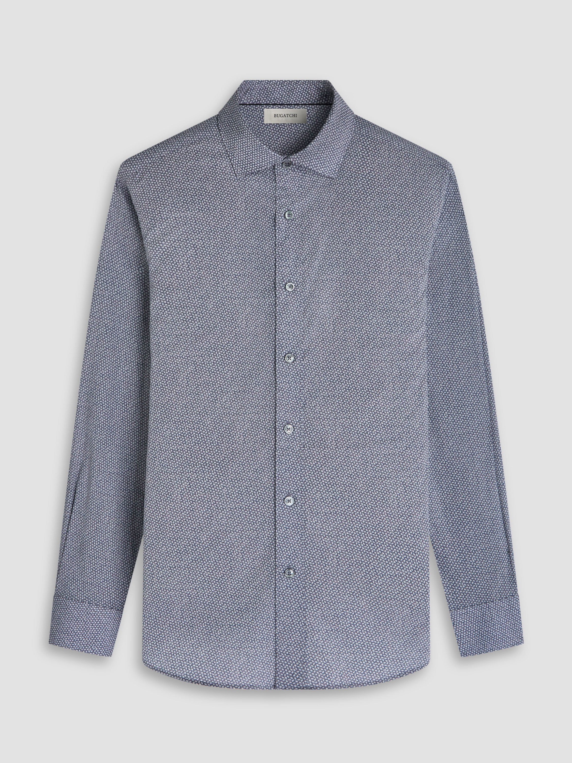 Bugatchi L/S Axel Woven Shaped
