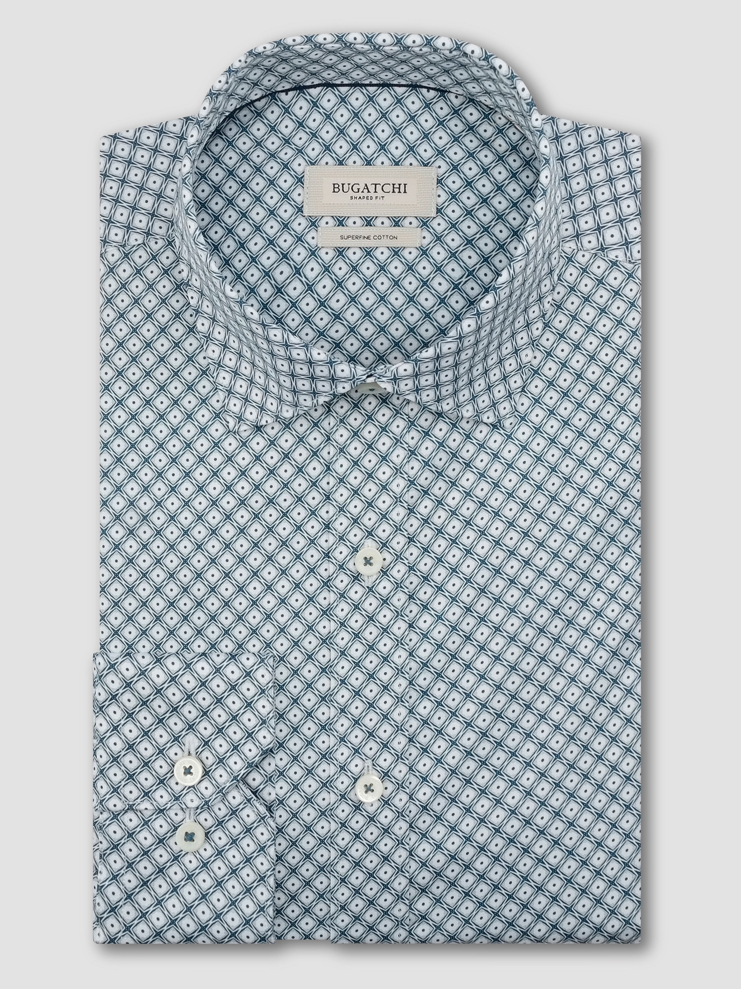 Bugatchi L/S Axel Shirt, Navy