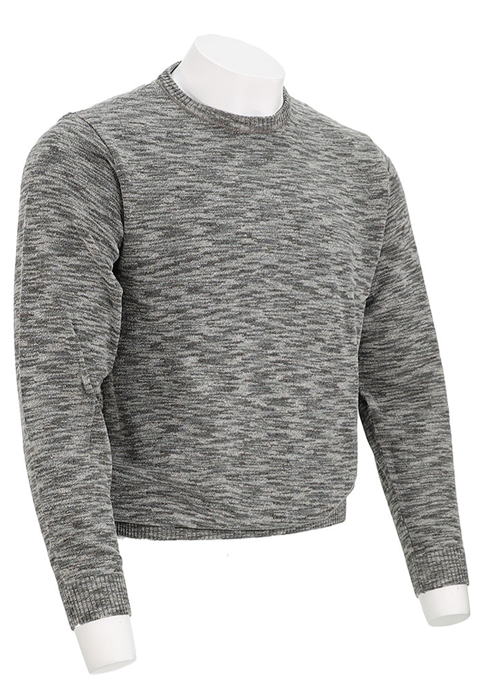 St. Croix Crew Neck Melange Gray