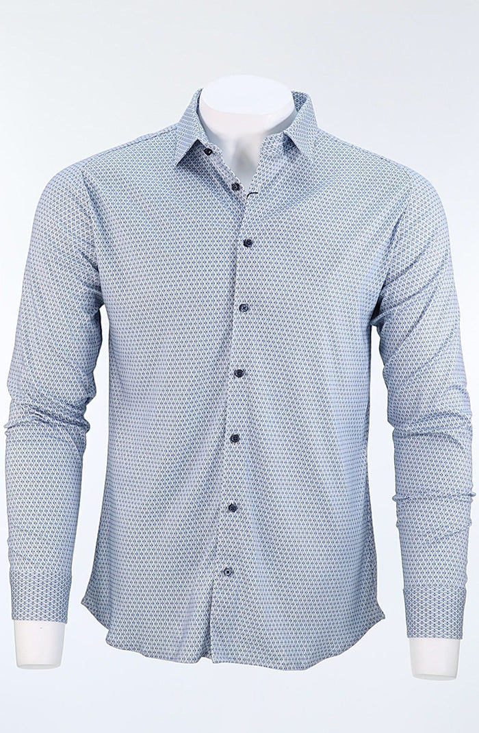 Desoto Long Sleeve Shirt Blue