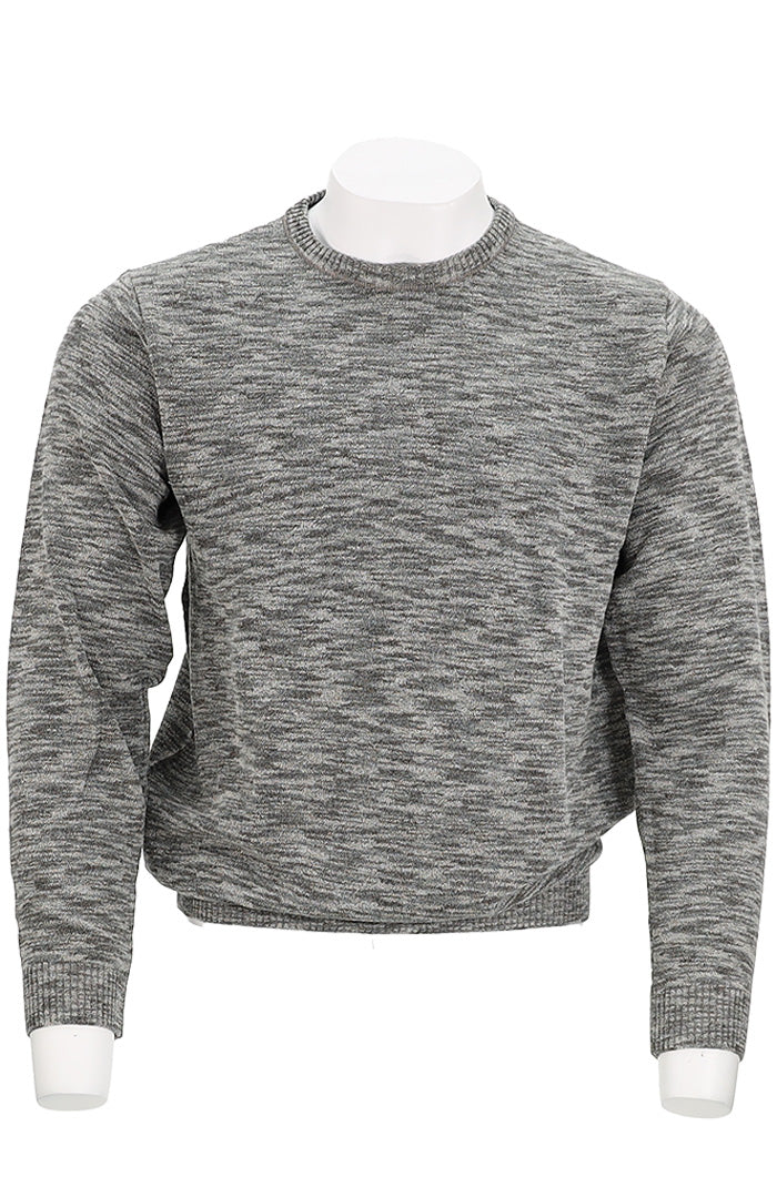 St. Croix Crew Neck Melange Gray