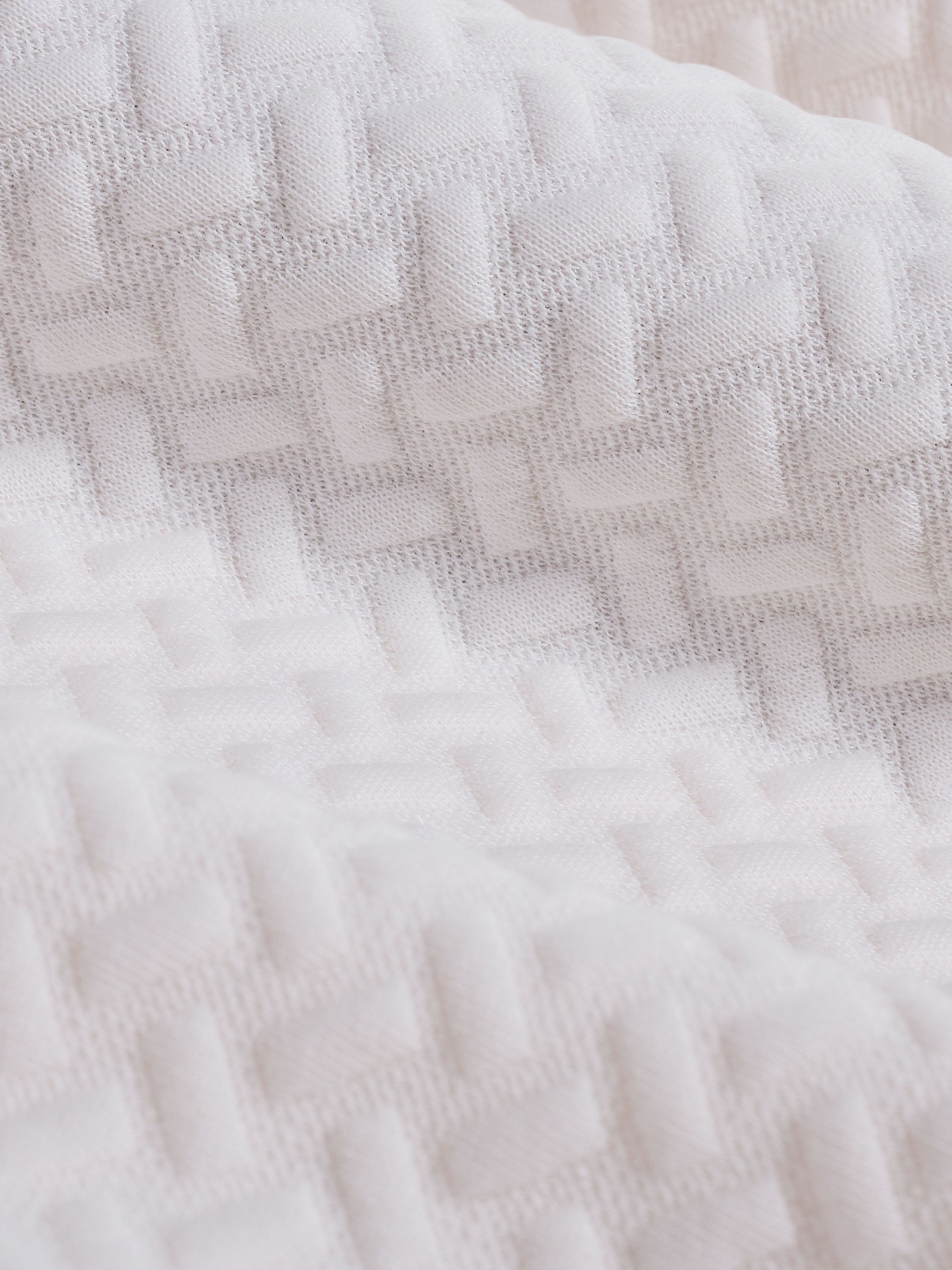 Bugatchi L/S Quarter Zip Knit, Chalk