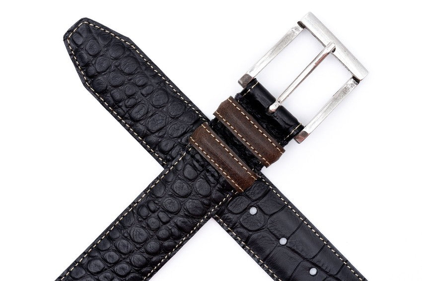 Martin Dingman Bill Alligator Grain Belt, Black – view 2